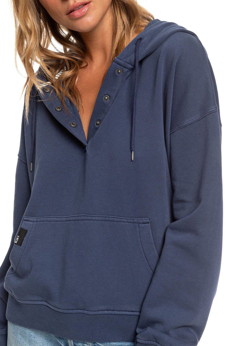 Roxy Girls Who Slide Hooded Sweatshirt, Alternate, color, 