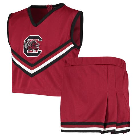 Girls Youth Garnet South Carolina Gamecocks Two-Piece Cheer Set