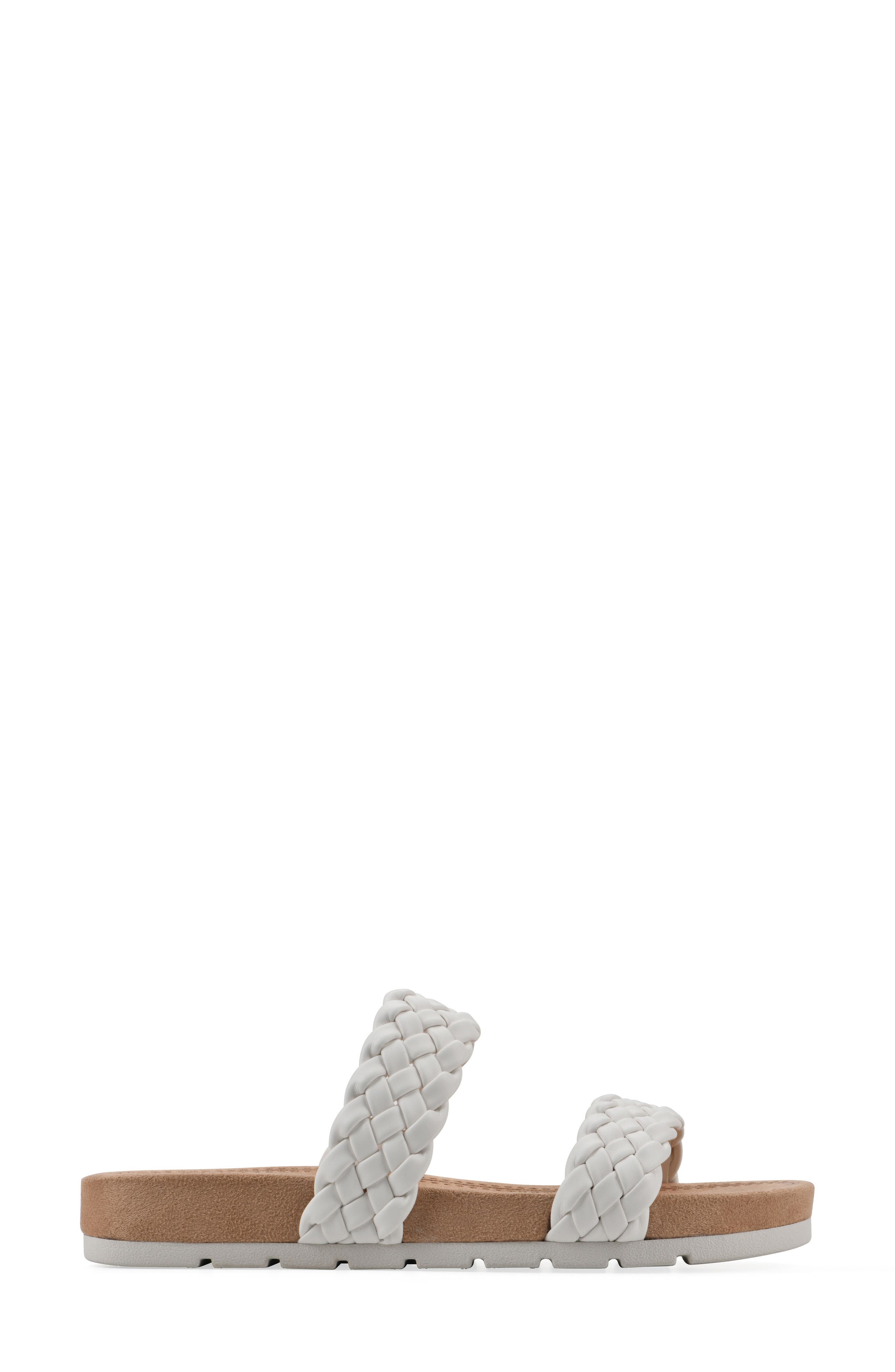 Truly Slide Sneaker, Alternate, color, WHITE/ SMOOTH