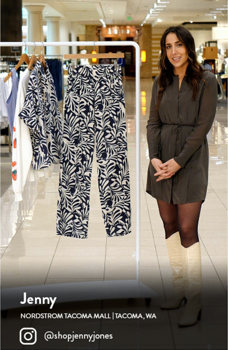 Afterglow Wide Leg Cotton Pants, sales video thumbnail