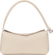 Longchamp Le Roseau East/West Leather Shoulder Bag