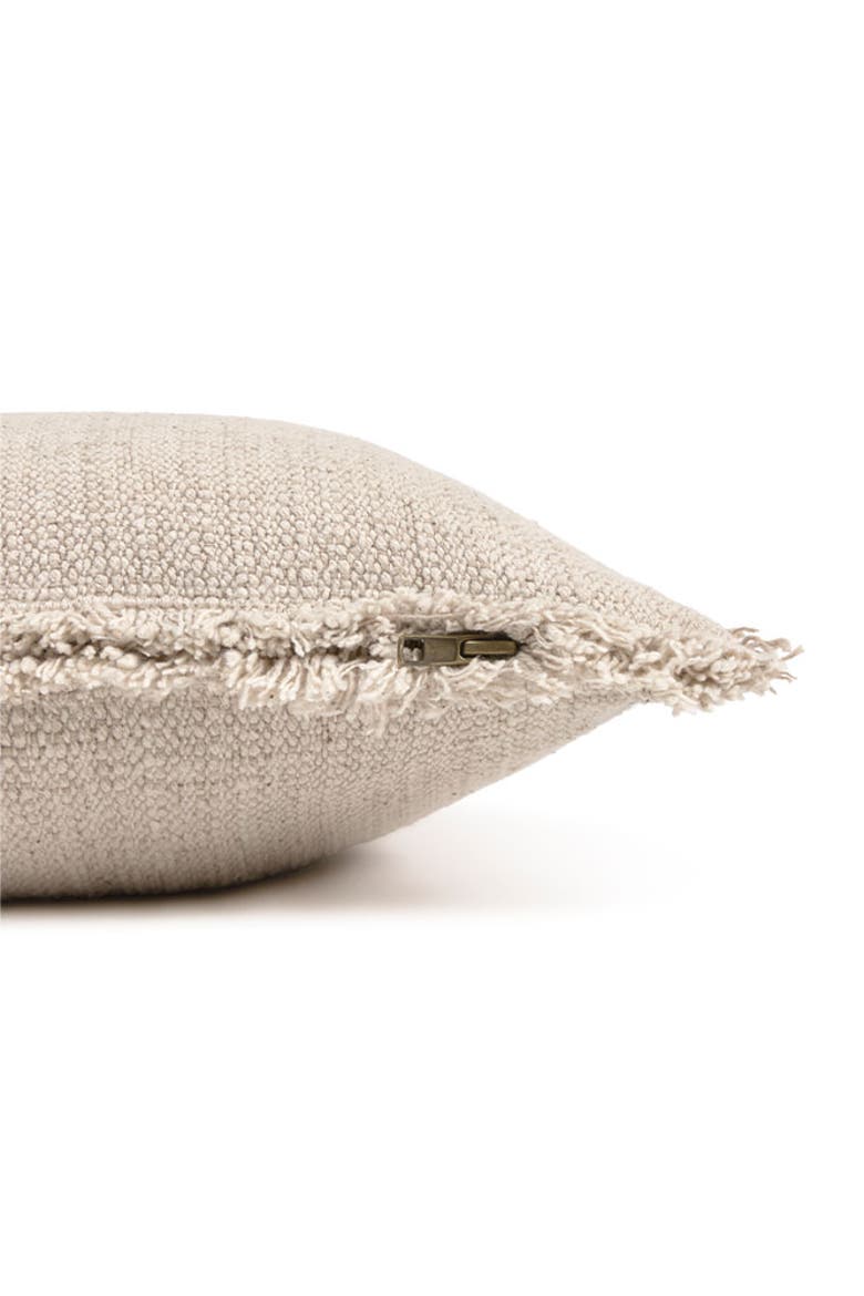 Handloom Rectangular Cushion, Alternate, color, Natural and Beige