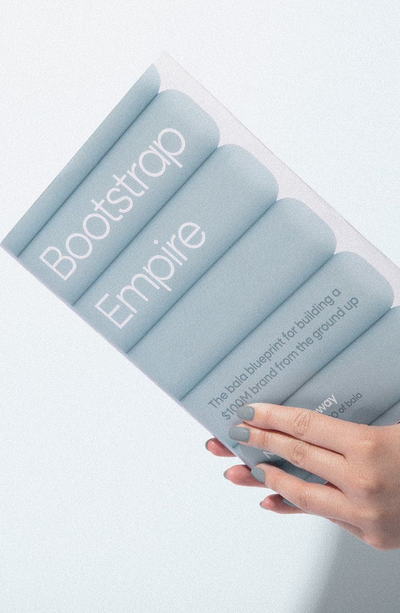 Bala Bootstrap Empire Book, Alternate, color, Light Pastel Blue