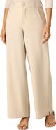 Wit & Wisdom Whitney Skyrise Flat Front Wide Leg Pants