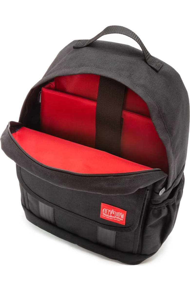 Manhattan Portage Washington Heights Backpack, Alternate, color, Black