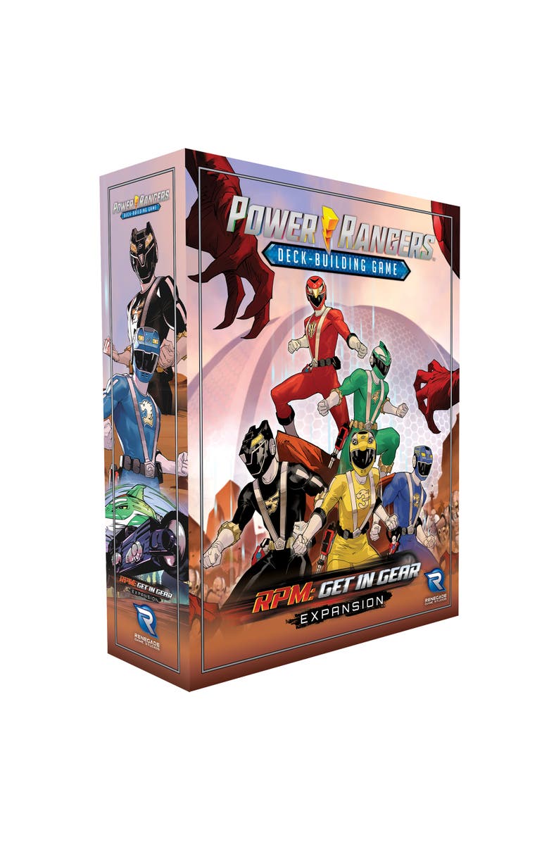 Renegade Games Studio Power Rangers Deckbuilding Game, Expansion Ages 14+, Main, color, Multicolored