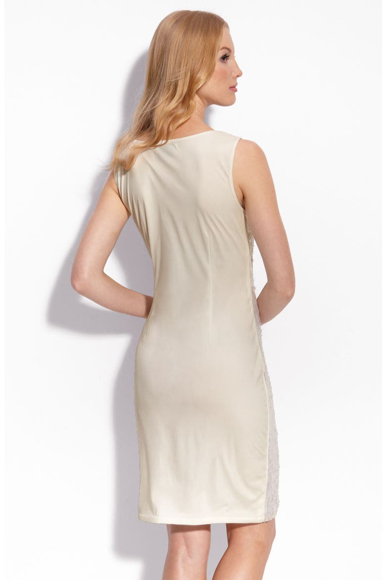 Embellished Tank Dress, Alternate, color, IVORY