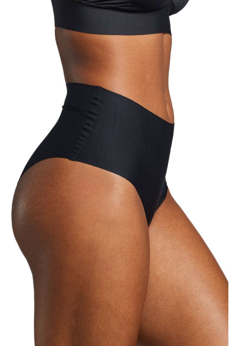 No-Show High Waist, Alternate, color, Black