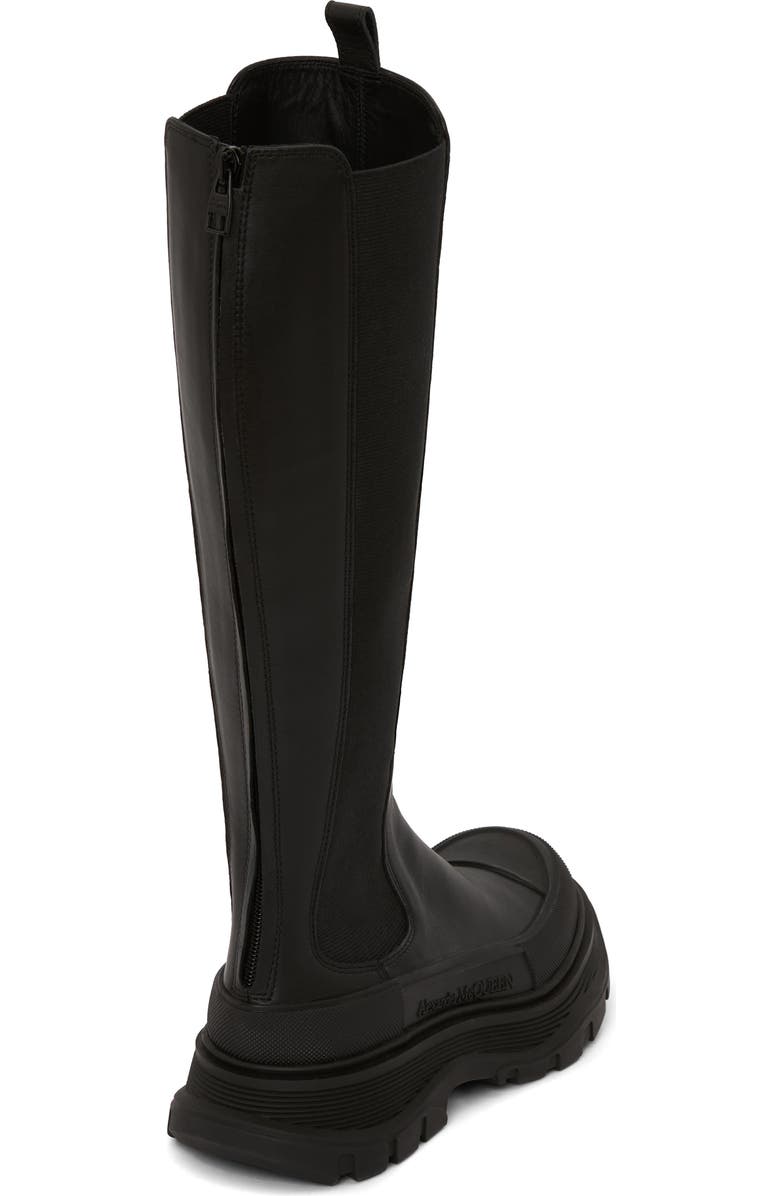 McQueen Alexander McQueen Tread Slick Knee High Boot, Alternate, color,