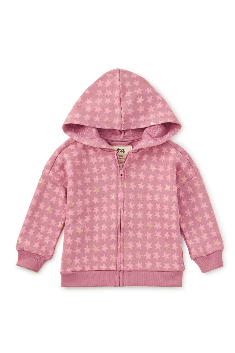 Easy Fit Hoodie, Alternate, color, Metallic Stars