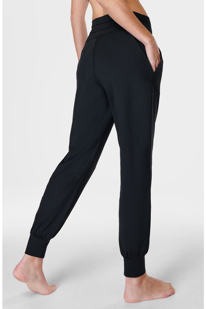 Gaia Pocket Joggers, Alternate, color, BLACK