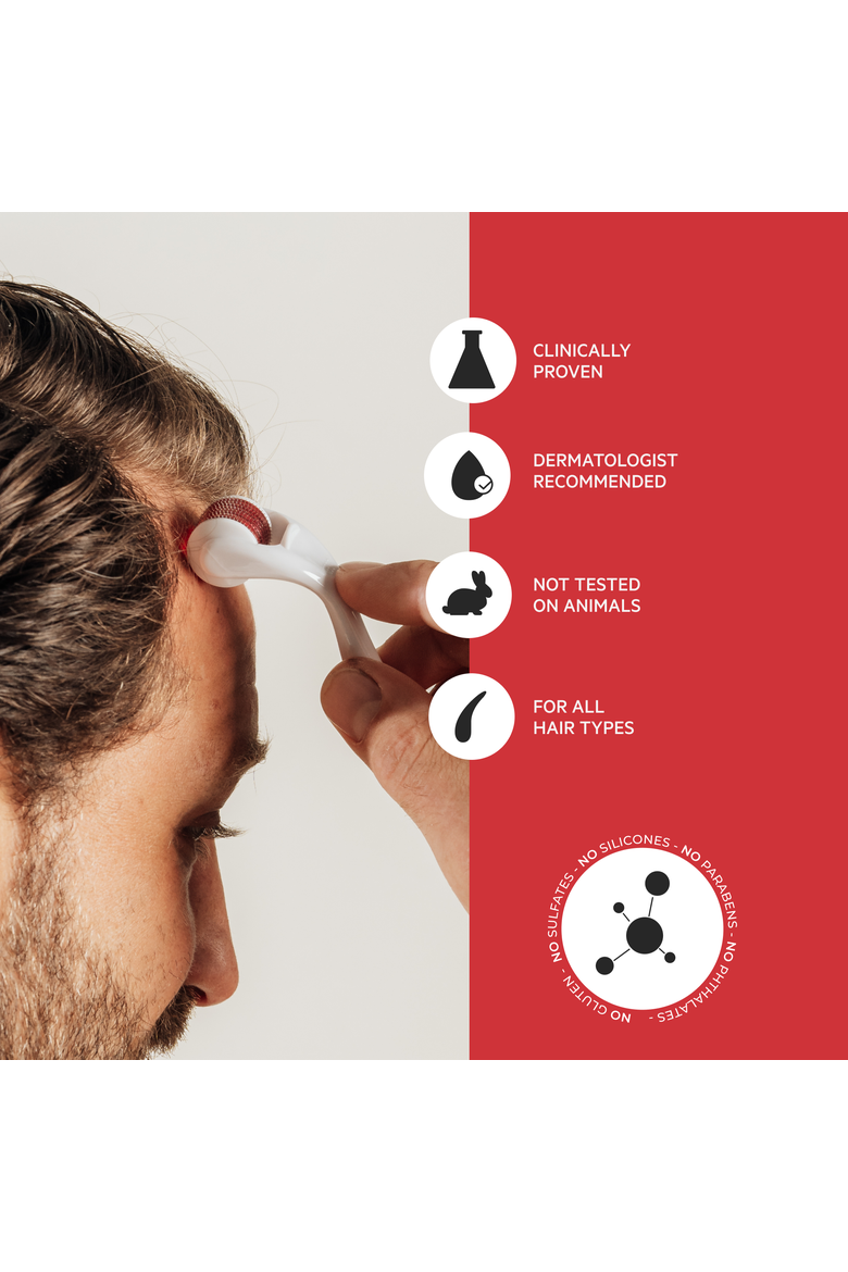 StimuROLLER Hair Micro-needle Hair Stimulation System 0.5 mm, Alternate, color, No Color