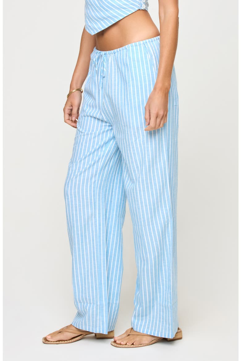 Corey Stripe Cover-Up Pants, Alternate, color, BY THE BAY STRIPE