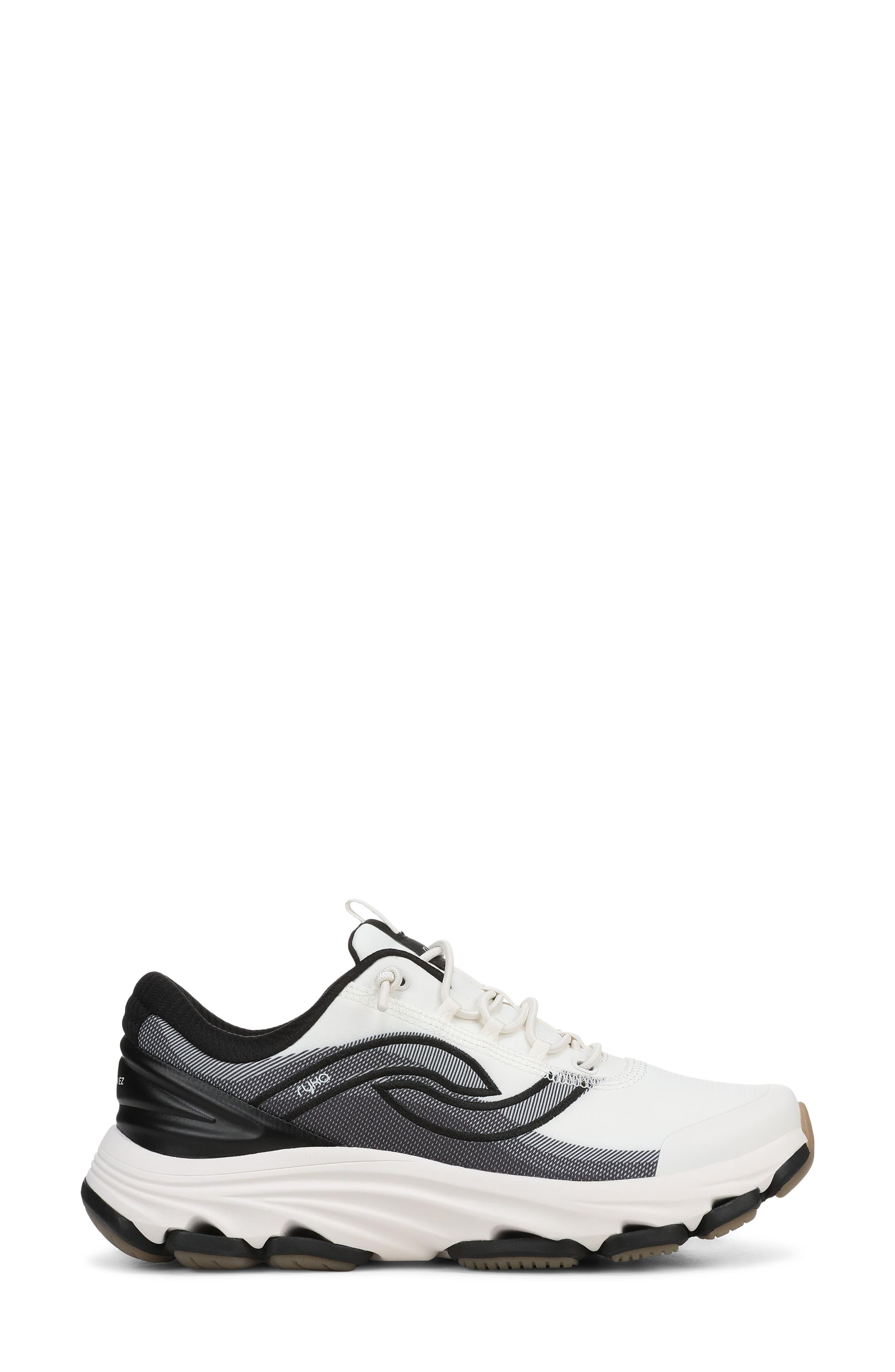 Devotion EZ 2 Sneaker, Alternate, color, WHITE BLACK