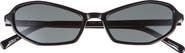 Jacquemus Les Lunettes Jac 54mm Polarized Irregular Sunglasses