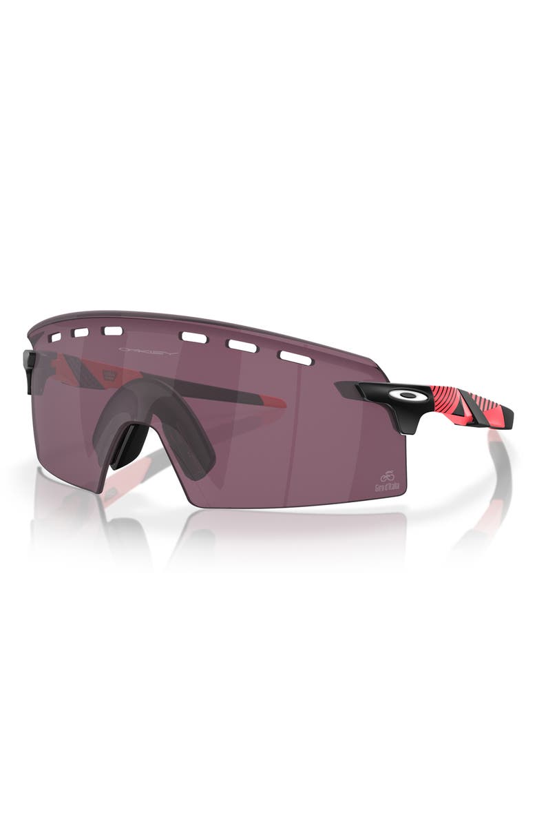 Oakley Encoder 39mm Polarized Rectangle Sunglasses, Alternate, color, Pink