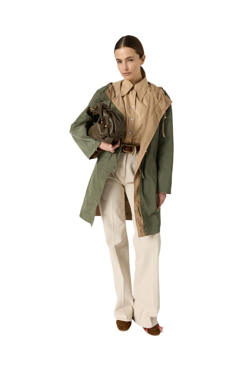 GERARD DAREL Jannis Parka Coat, Alternate, color, Sand