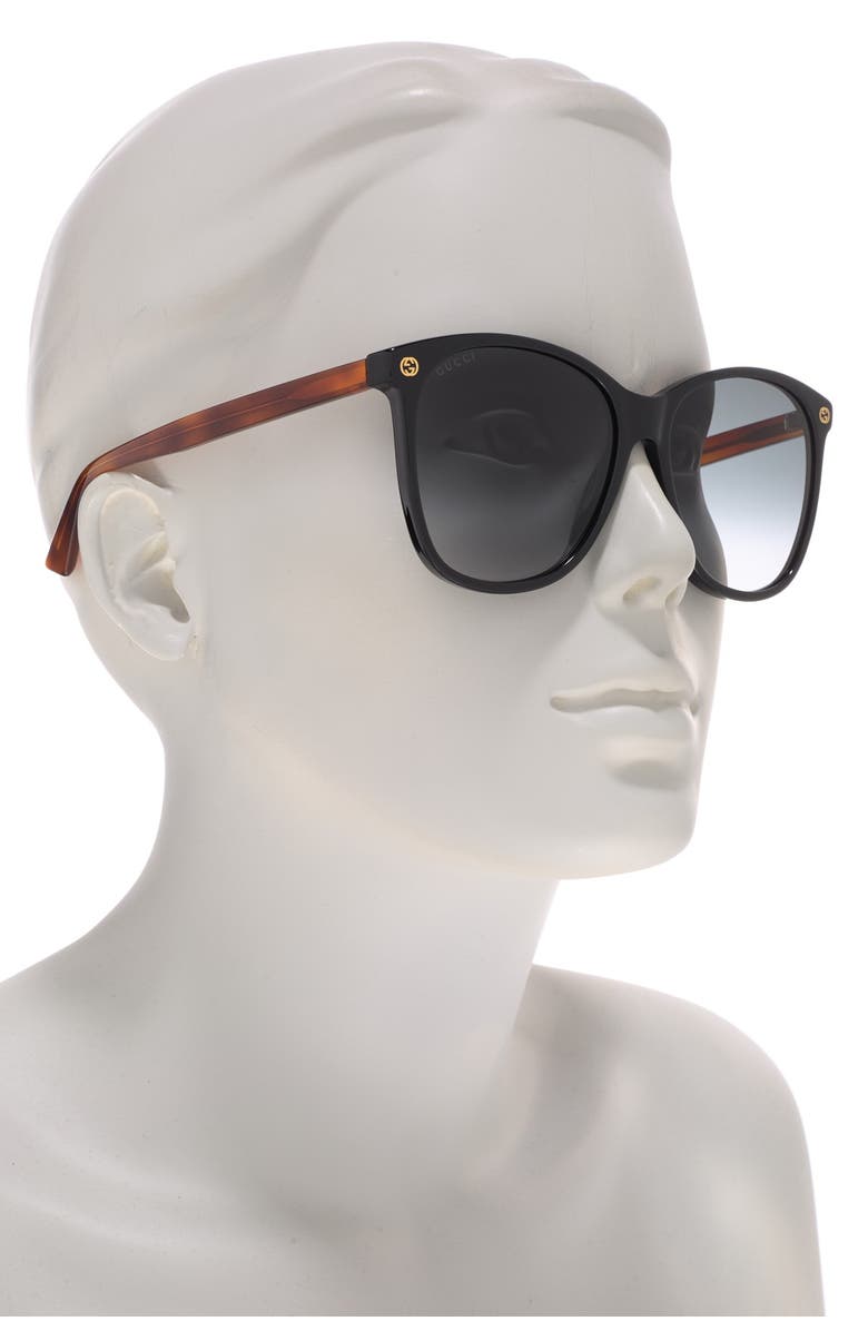 Gucci 58mm Round Sunglasses, Alternate, color,