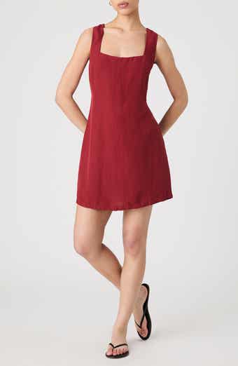 French Connection Birdie Square Neck Minidress