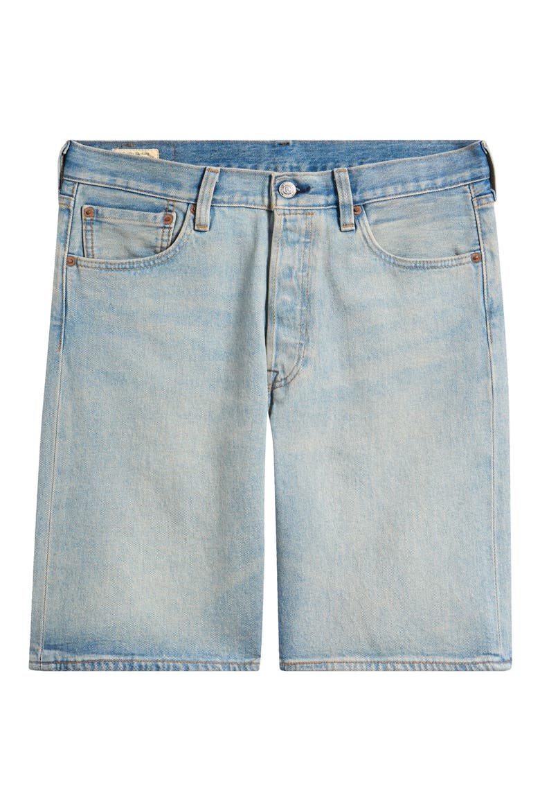 501® Original Denim Shorts, Alternate, color, NEVER ON TIME SHORTS