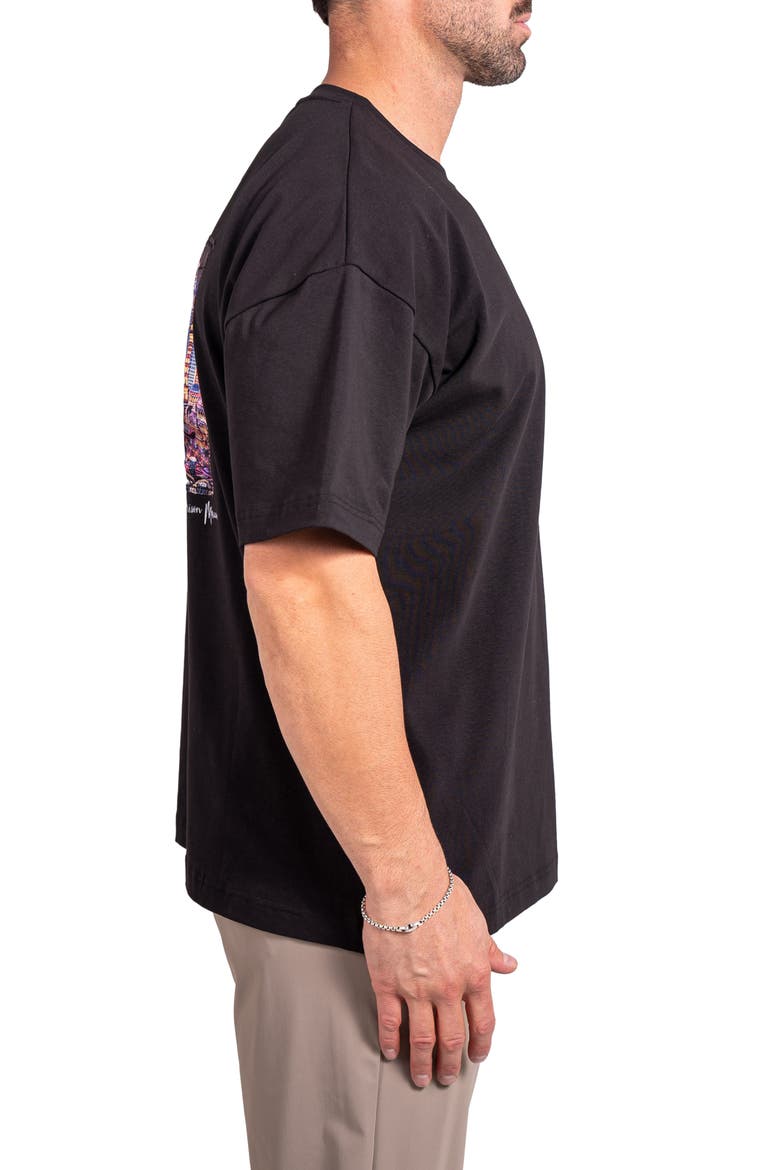 Ascension Better Appliqué Cotton Graphic T-Shirt, Alternate, color, BLACK
