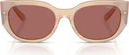 VOGUE 53mm Irregular Sunglasses