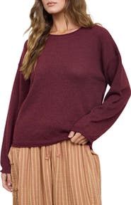 Blu Pepper Cotton Crewneck Sweater