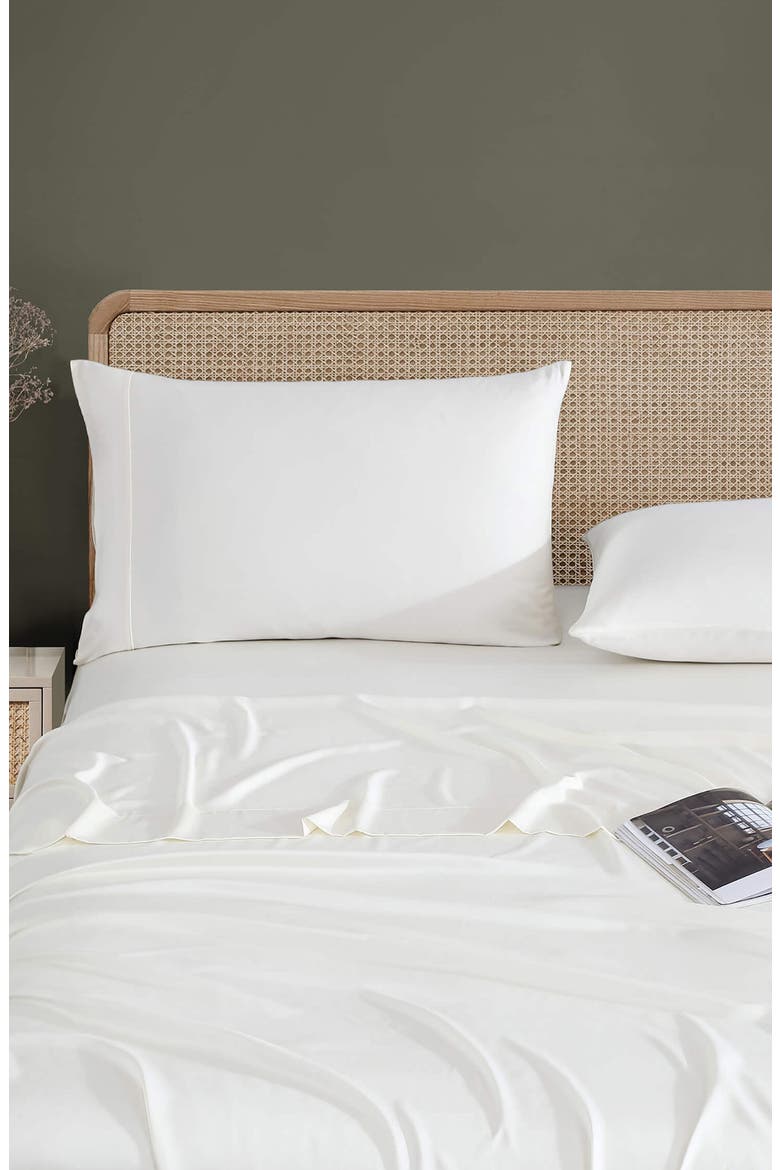 Set of 2 Pillowcases, Alternate, color, OFF WHITE
