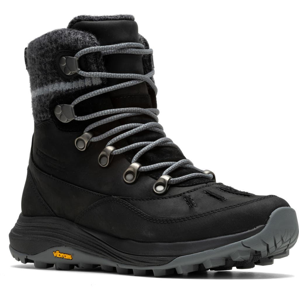 Merrell Siren 4 Primaloft® Waterproof Hiking Boot In Black