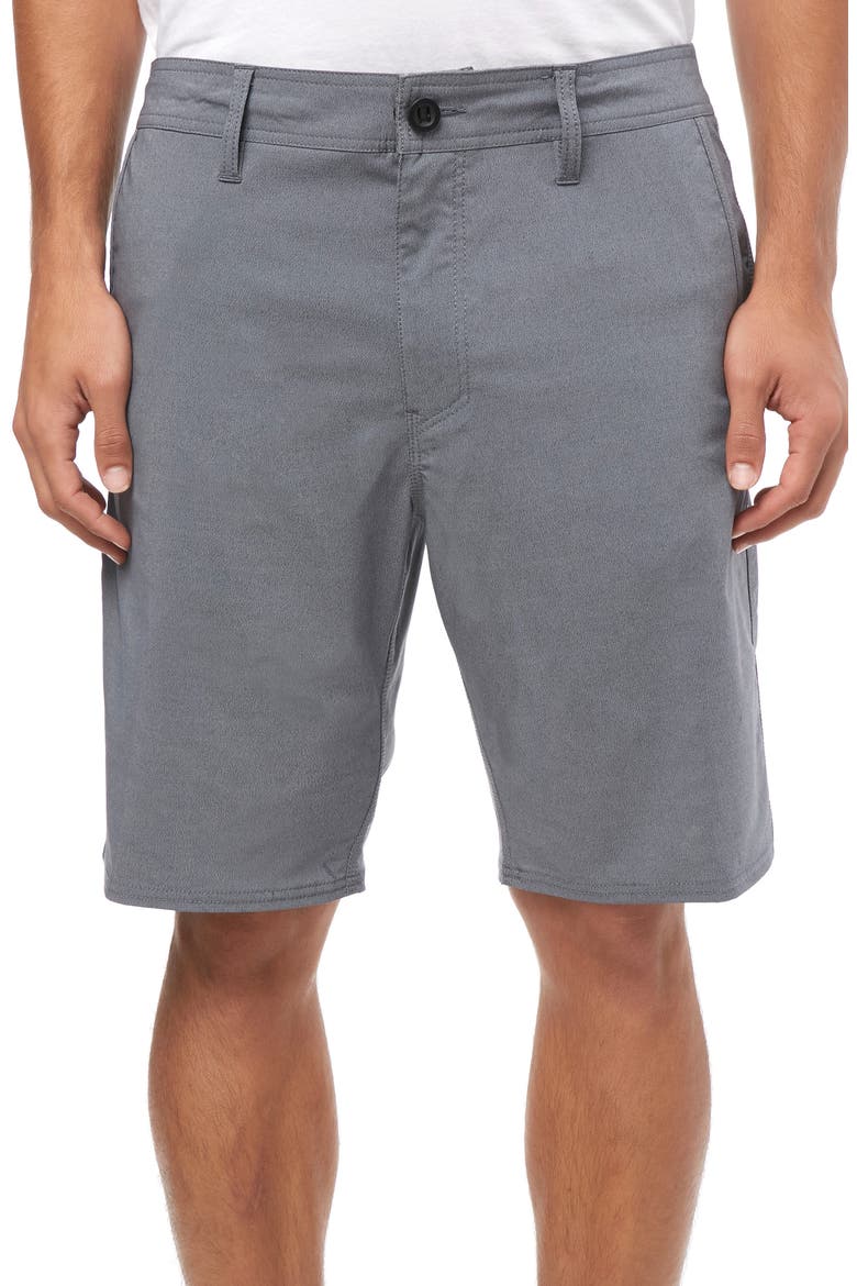 Stockton Hybrid Shorts, Main, color, SLATE
