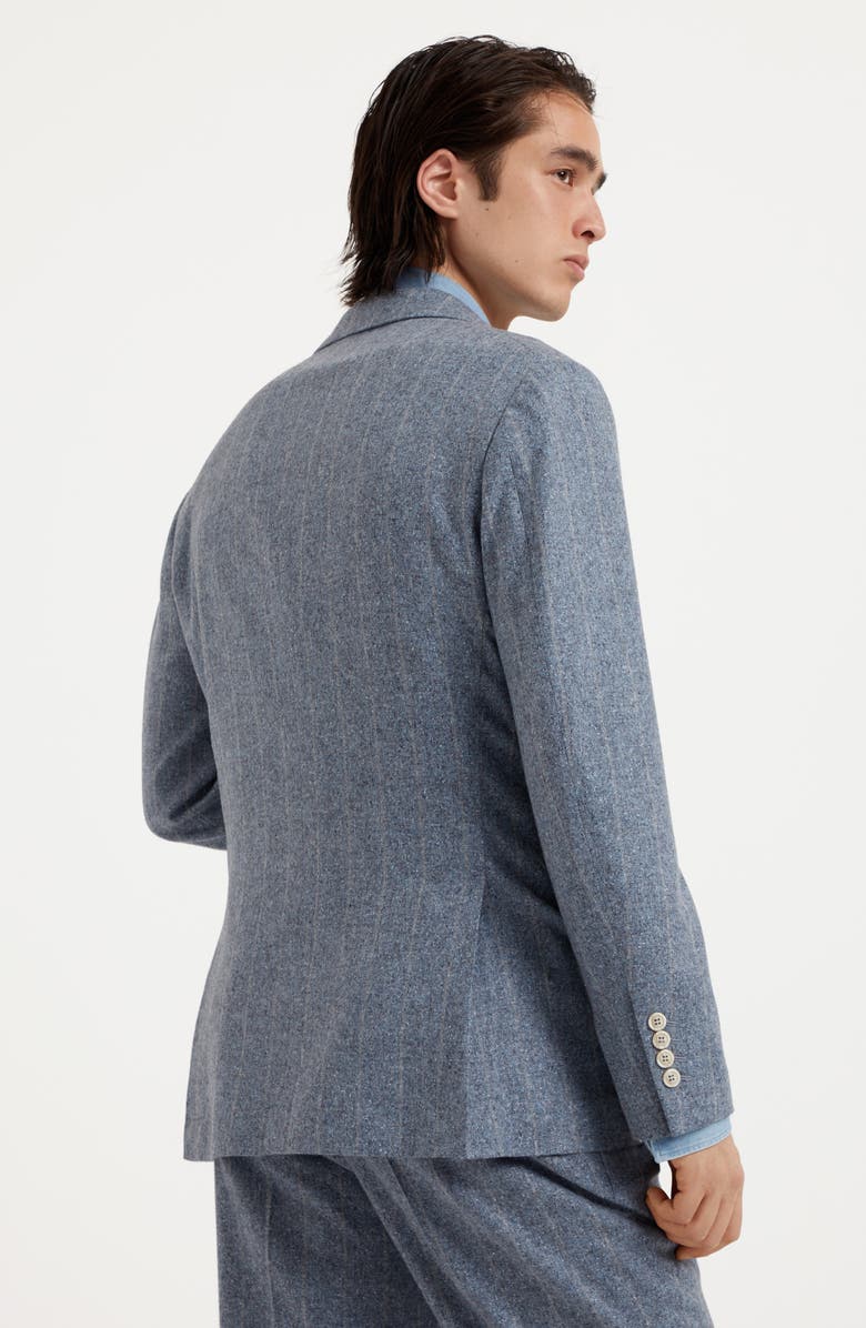 Brunello Cucinelli Blazer with large peak lapel, Alternate, color, 