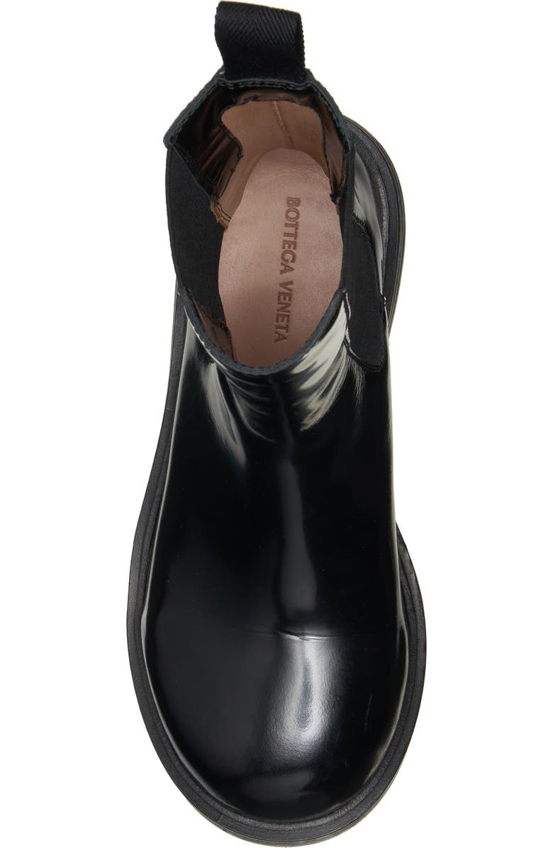 Bottega Veneta Round Toe Chelsea Boot, Alternate, color, Black