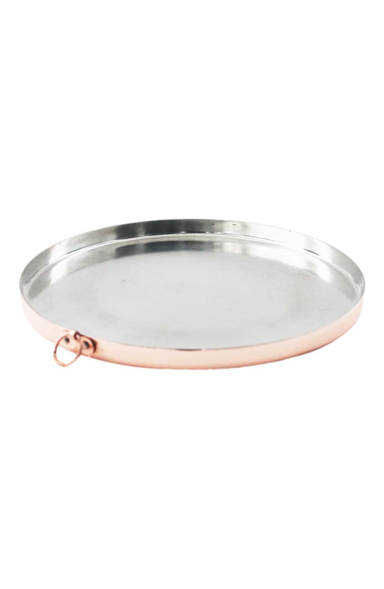 Coppermill Kitchen Vintage Inspired Copper Round Baking Tray, Alternate, color, Copper