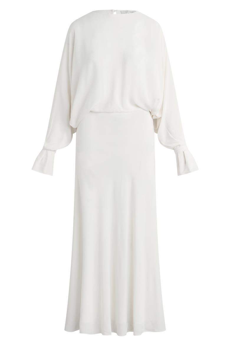 Making Me Blush Long Sleeve Maxi Dress, Alternate, color, IVORY