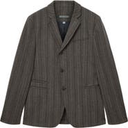 John Varvatos Silo Stripe Wool Blazer