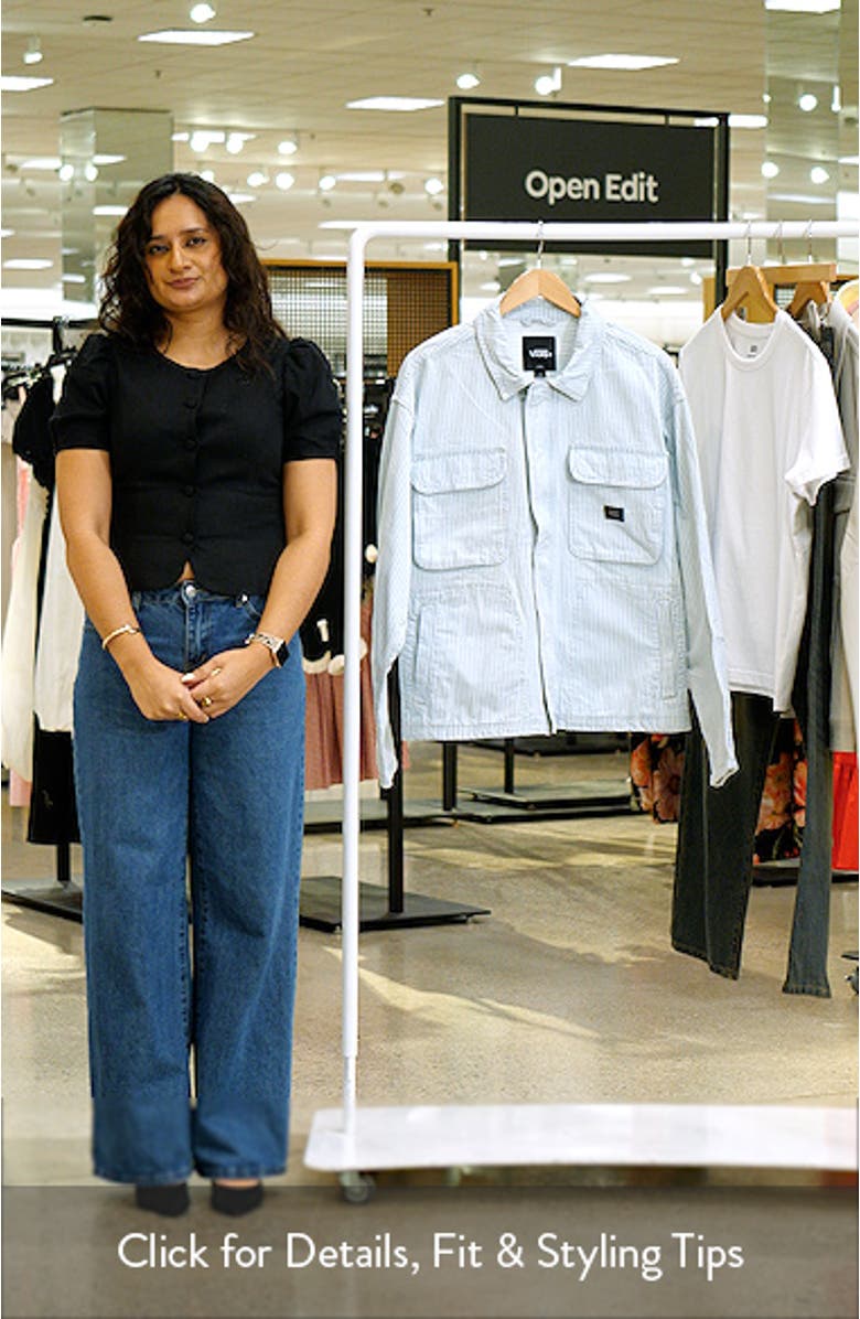 Umber Stripe Denim Jacket, sales video thumbnail