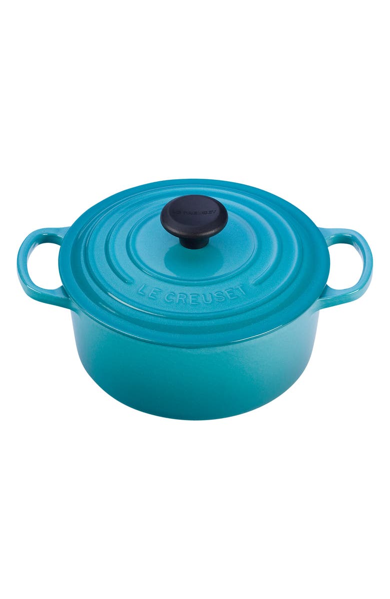 Le Creuset Signature 2-Quart Round Enamel Cast Iron French/Dutch Oven, Main, color, 