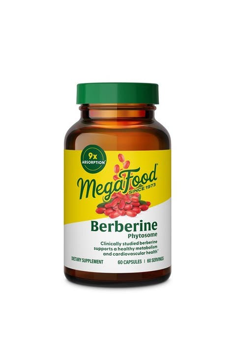 Berberine Phytosome, 550 mg Per Serving, Vegan, 60 Capsules