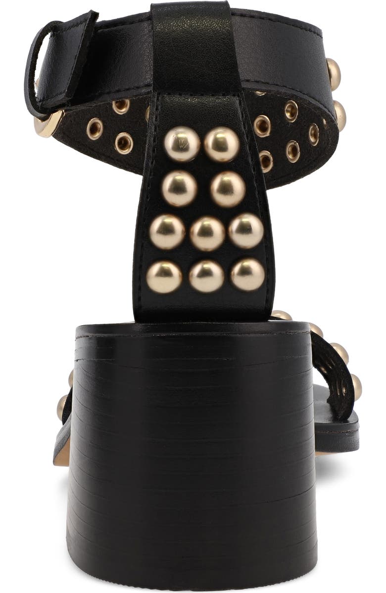 MIA Narelle Ankle Strap Sandal, Alternate, color, Black Bona