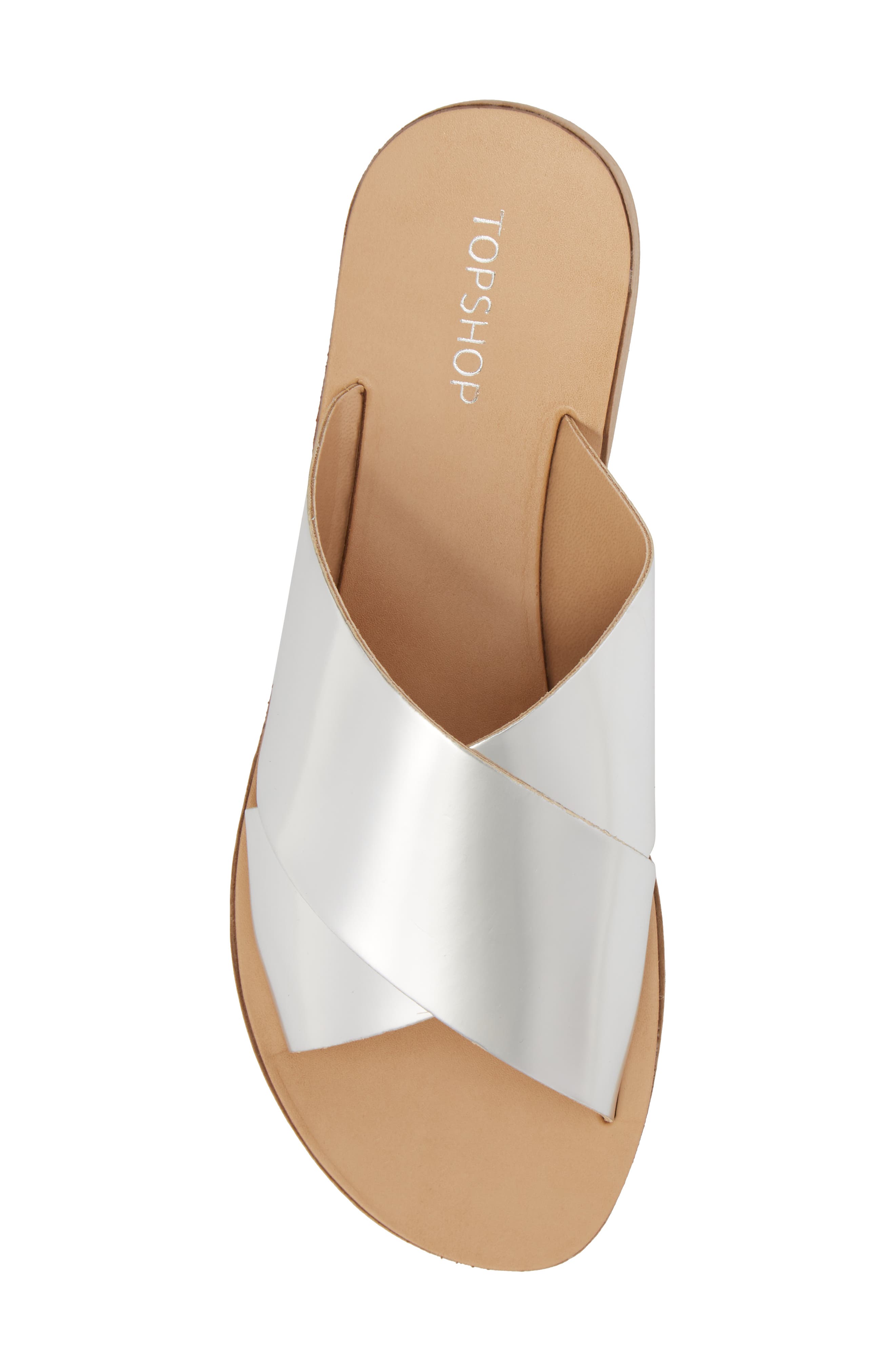 Topshop Hawaii Crisscross Sandal, Alternate, color, 