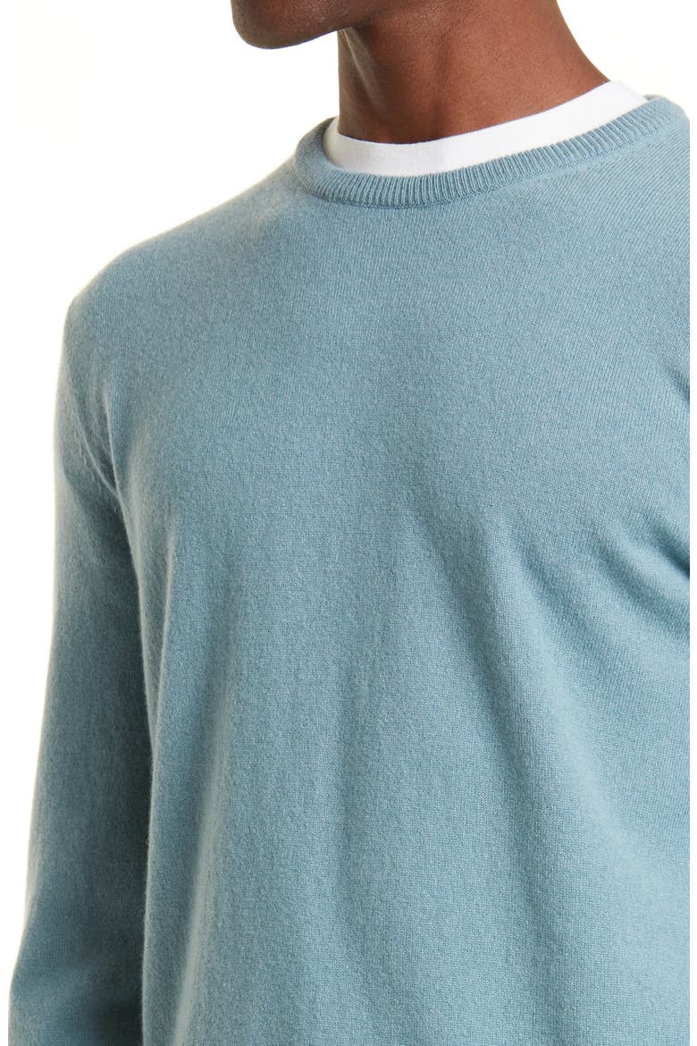 Oasi Cashmere Sweater, Alternate, color, SEAFOAM BLUE