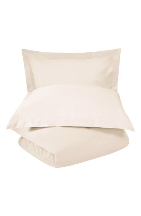 600 Thread Count Sateen Duvet Cover & Shams Set