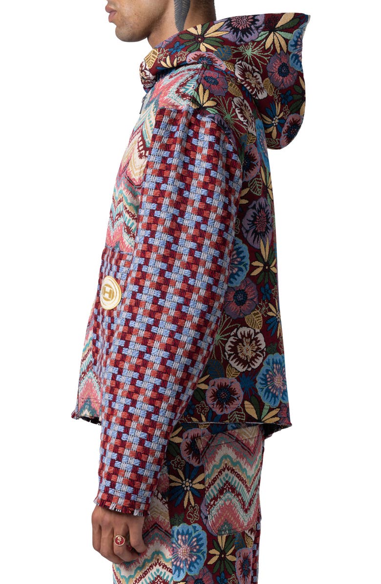 HONOR THE GIFT Tapestry Sounds Zip Hoodie, Alternate, color, 