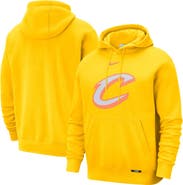 Nike Men's Nike  Yellow Cleveland Cavaliers 2025/26 City Edition Essential Logo Remix Hoodie