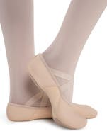 CAPEZIO Hanami Leather Ballet Shoe