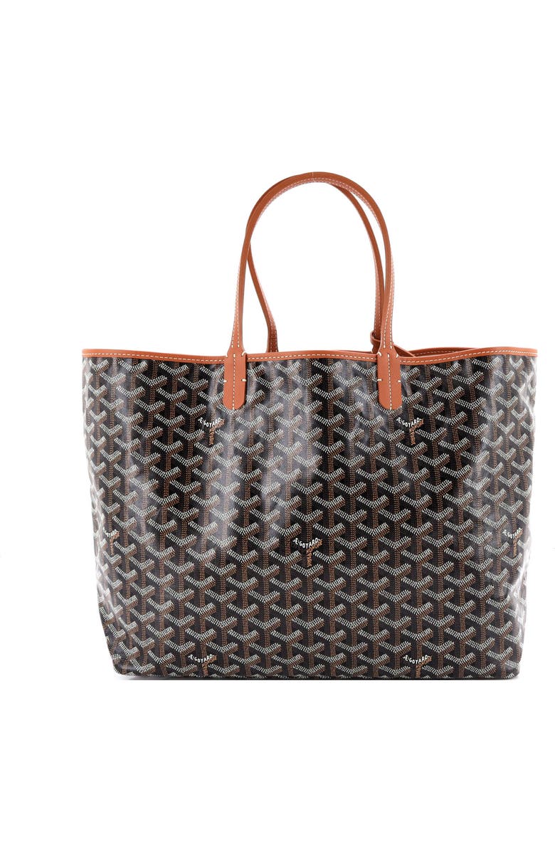 Pre-Owned Goyard Saint Louis Tote Coated Canvas PM, Main, color,