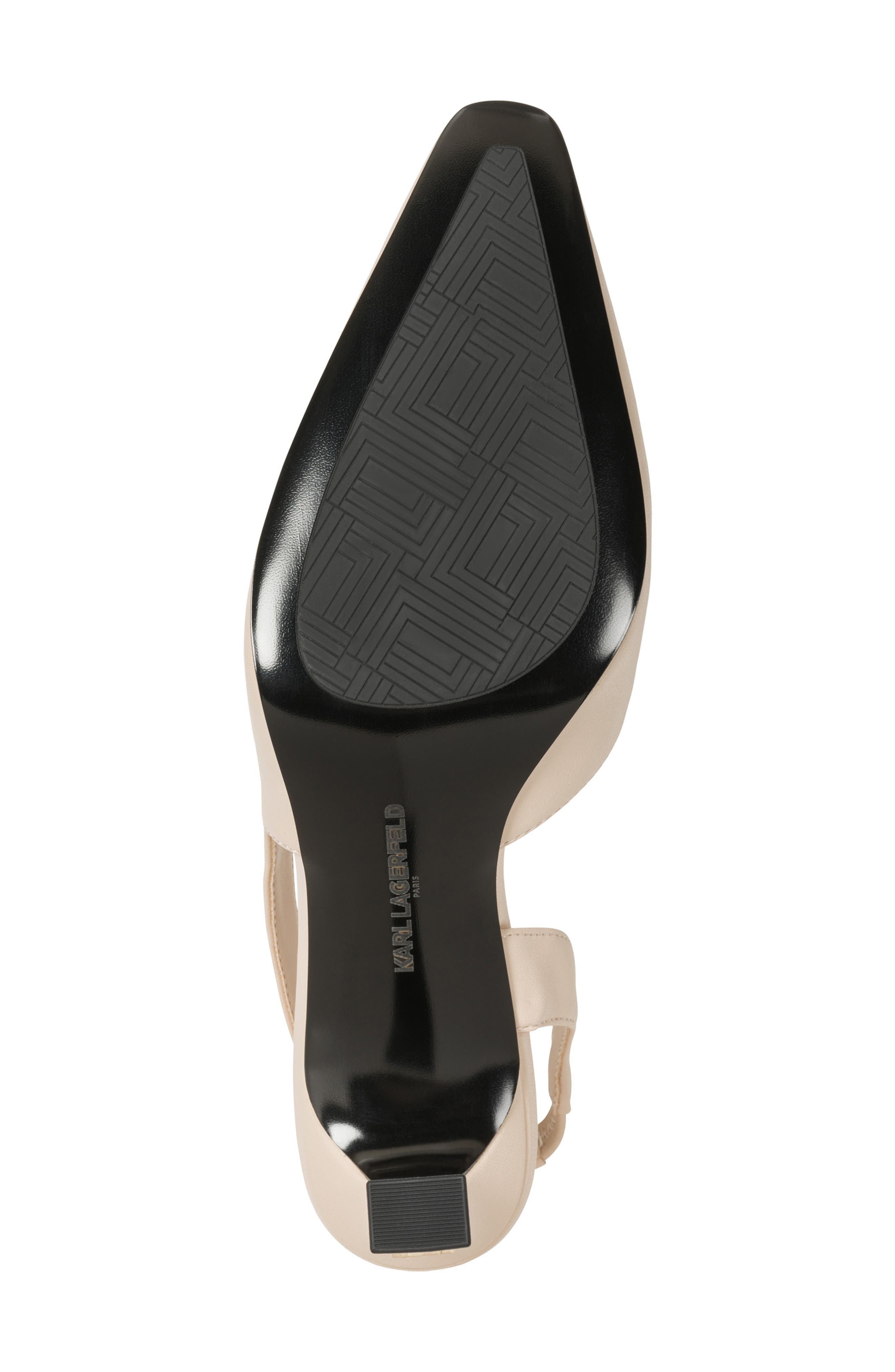 Sheenz Pointed Toe Slingback Pump, Alternate, color, NEW BEIGE