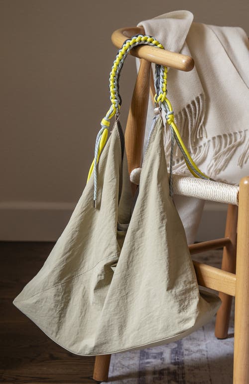 Youzey The Aria Hobo Tote In Sand