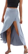 LASCANA Asymmetrical Maxi Skort