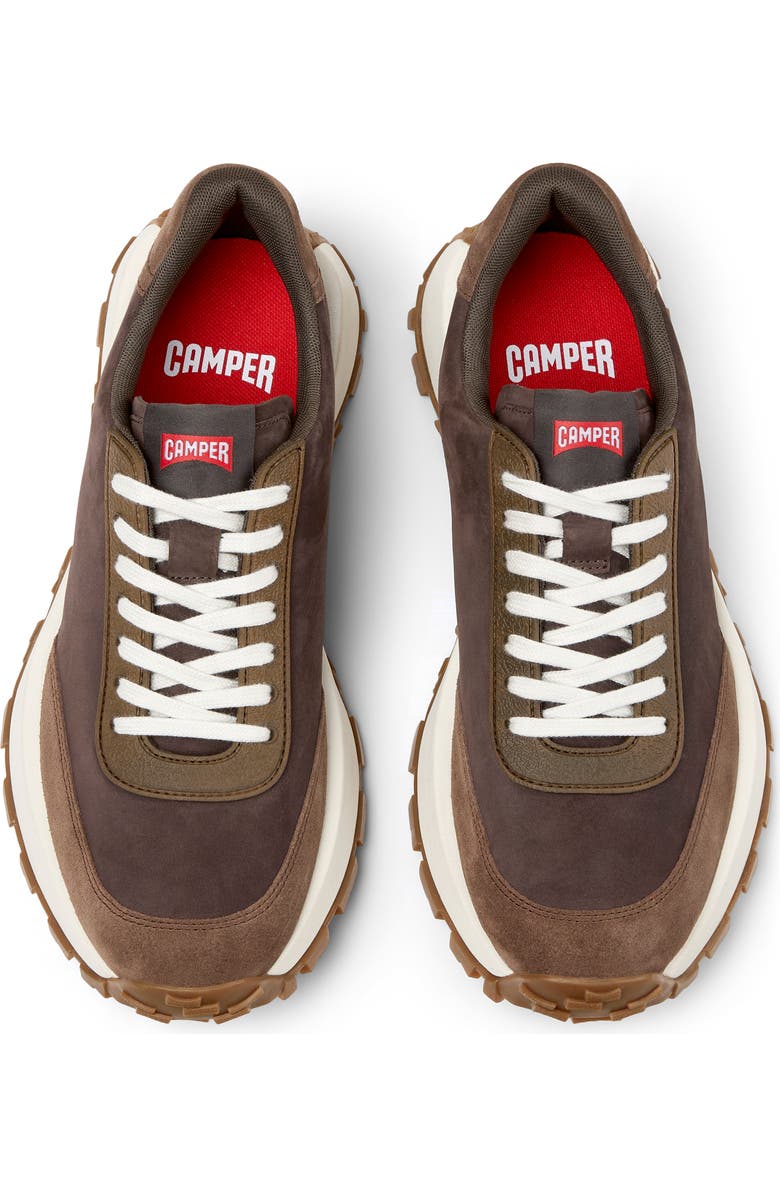 Camper Drift Trail Sneaker, Alternate, color, Dark Brown